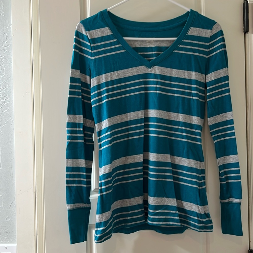 Mossimo striped long sleeve t shirt.